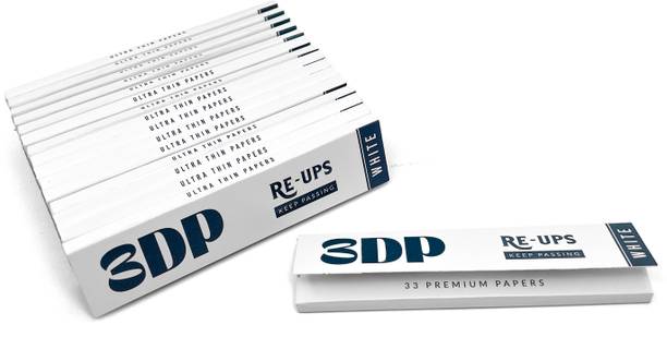 3dp White Booklet Unruled King Size Slim 13 gsm Transparent Paper