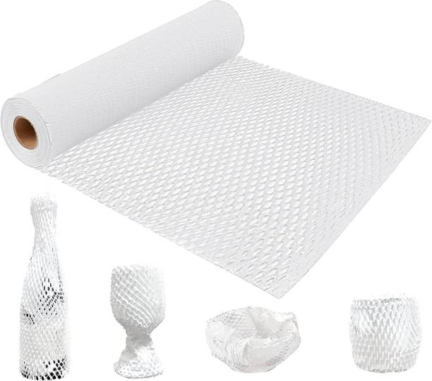 JPPL Paper Honeycomb Roll Hex Expands to 16 Meter Plastic Free Packaging and Shipping Cushioning Wrap Eco Friendly 390mm 16 Inch x10 Meter 80 gsm Paper Roll