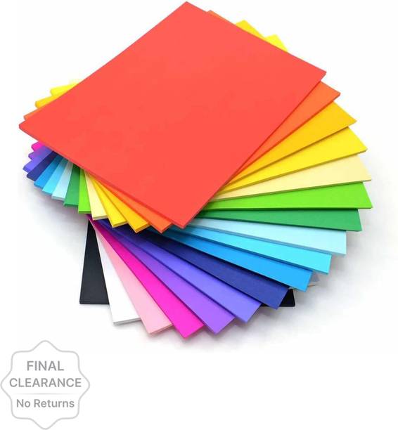 variety A/4 TINTED Color Paper UNRULED 20 X 30 CM 80 gsm Origami Paper