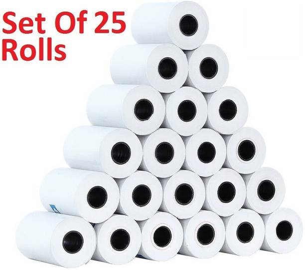 BIS POS THERMAL PAPER ROLL 57MM (2INCH) X 12MTRS 50 gsm Thermal Paper