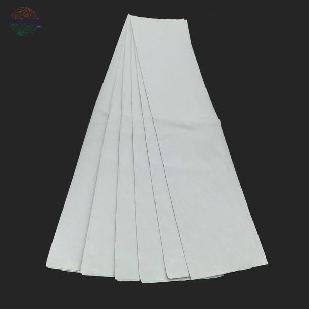 CRAFTWAFT Large Wrinkled Crepe Paper Sheet for Craft, DIY, Decor, Flower Making & Wrapping Wrinkled (40x20 inch) (102x51 CM) 35 gsm Craft paper