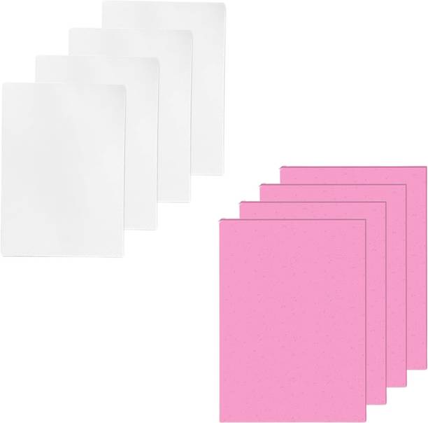 KHUSHA CREATIONS Foam Sheets For Craft DIY Unruled A4 100 gsm A4 paper