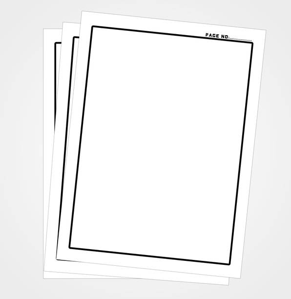 WAYTOBUY 60 Sheets Unruled Assignment/Project Paper wit...