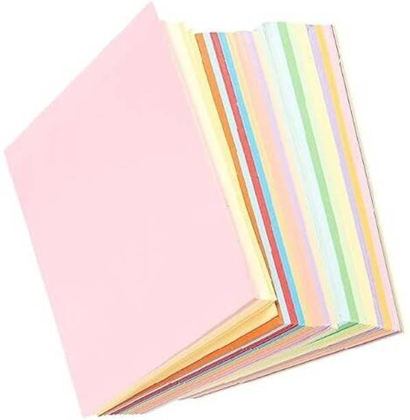 Freedy Neon Origami Paper 15 cm X 15 cm Pack of 100 Sheets Fluorescent Color Both Side Coloured For Origami, Scrapbooking, Project Work. A5 90 gsm Craft paper