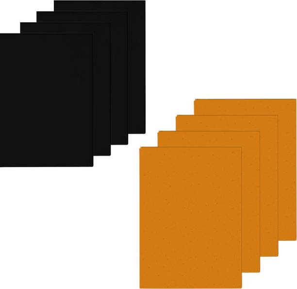 KHUSHA CREATIONS Foam Sheets For Craft School Projects DIY Unruled A4 100 gsm A4 paper