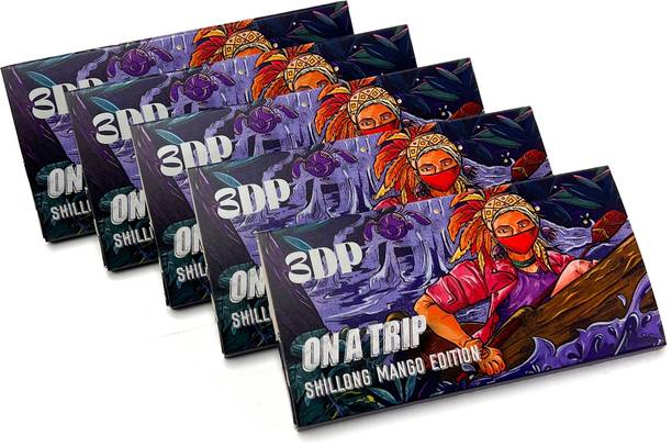 3dp On A Trip Booklet With Filter Unruled King Size Slim 13 gsm Paper Roll