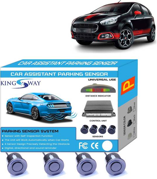 Kingsway Black Reverse Parking Sensors for Abarth Punto 2015 to 2019 Black Reverse Parking Sensors for Abarth Punto 2015 to 2019 Parking Sensor