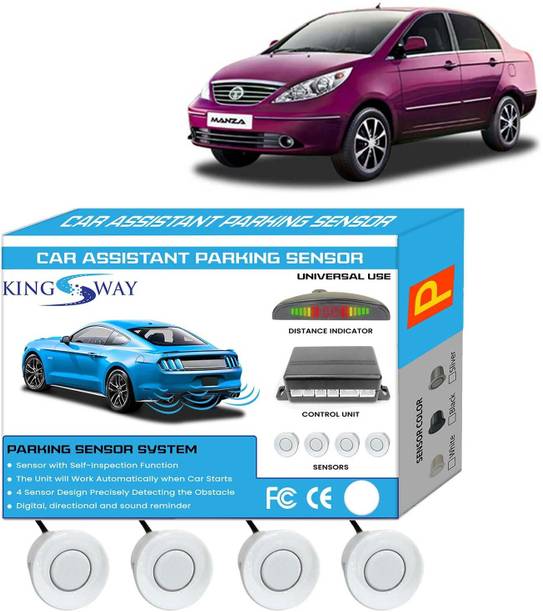Kingsway White Reverse Parking Sensors for Manza 2009 to 2016 White Reverse Parking Sensors for Manza 2009 to 2016 Parking Sensor