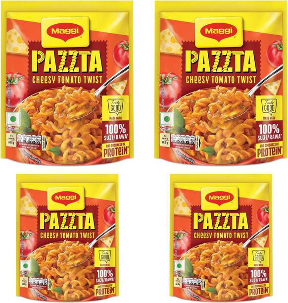 Maggi Pack Of 4 Tasty Red Tomato with Creamy Masala Mix and Rich Herbs Pasta