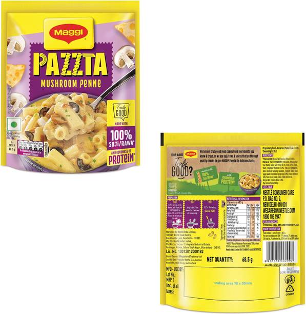 Maggi Pack Of 1 Restaurant Style Mushroom with Rich Cream Sauce Pasta