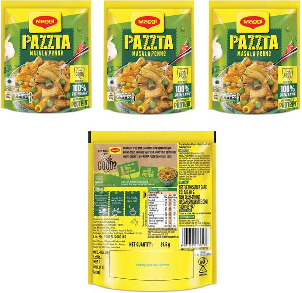 Maggi Pack Of 3 Delicious Masala Combo with Authentic Indian Flavor Pasta