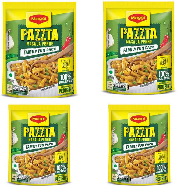 Maggi Pack Of 4 Cheesy Masala Ready in Minutes Flavorful Indian Masala Pasta
