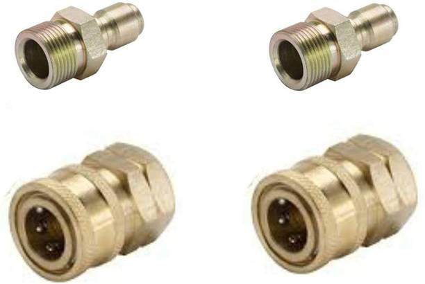 STARQ Quick Connect Adapter Fittings for Pressure Washer Hose Pipe M22 x 15 Spray Gun