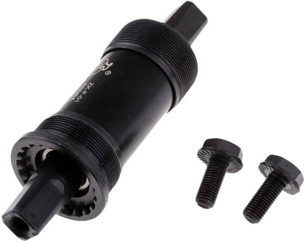 PRAKMO Metal Bicycle Square Bottom Bracket Sealed Cartridge Bearing Pedal