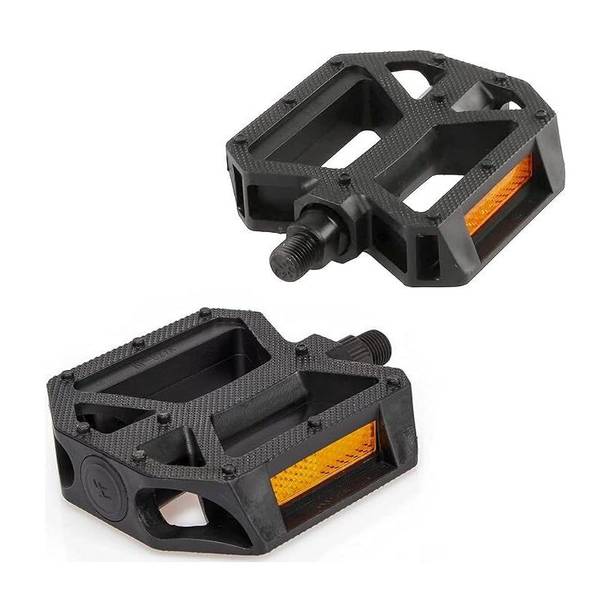 Elston Cycle Pedal Set MTB Mountain Bikes Free Size Ex. Heavy Duty (Black) Pedal Pedal
