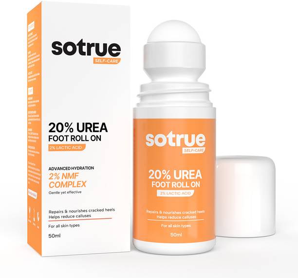 सोतरुए 20% Urea Foot Roll-On With 2% Lactic Acid, Vitamin E | For Dry & Cracked Heels