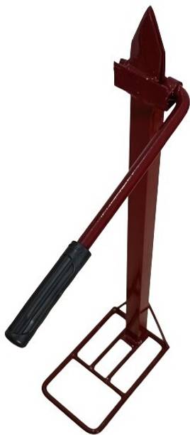 AZATTO HEAVY Coconut Husk Peeler Remover Manual Dehusker Machine(NaralSolni)Thenga para Straight Peeler