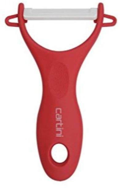 Cartini Cartini Kitchen Peeler (Pack of 1, Red) Y Shaped Peeler