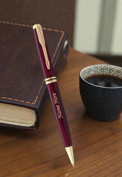 Izel Craft ITALIAN MAROON STYLISH PERSONALIZED PEN Ball Pen