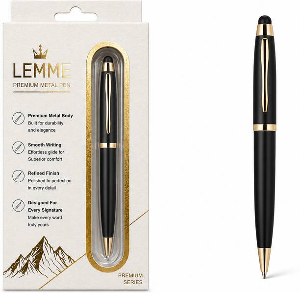 Lemme Costal Premium Metal Pen | Smooth Writing 0.7mm Fine| Office, business & Gifting Ball Pen