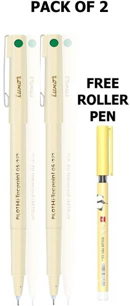 PILOT Hi-Tecpoint O5 0.5mm Extra Fine Point Roller Ball Pen FREE ROLLER PEN Roller Ball Pen