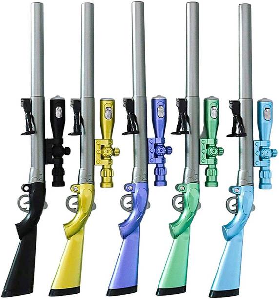 SARASI Stylish Gun Pen With Light For Kids & Adults Gel Pen