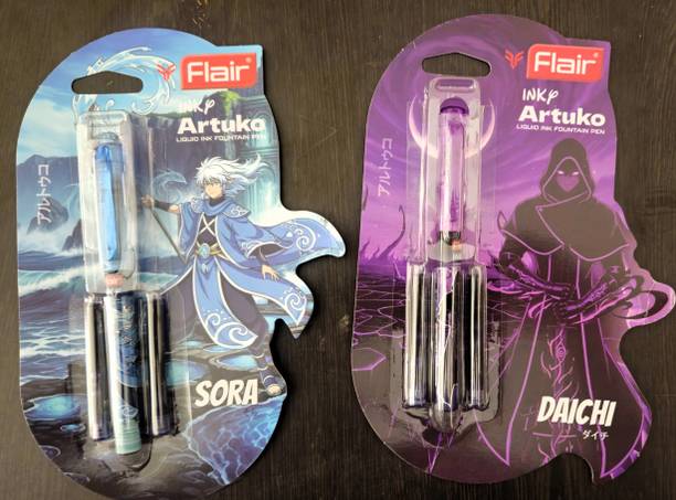 FLAIR INKY ARTUKO FOUNTAIN PEN | DAICHI + SORA | ANIME CHARACTORS | Fountain Pen