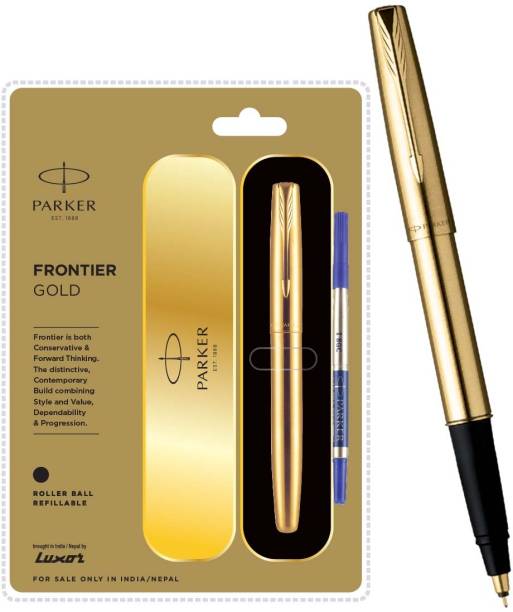 PARKER Frontier Gold trim Roller Ball Pen