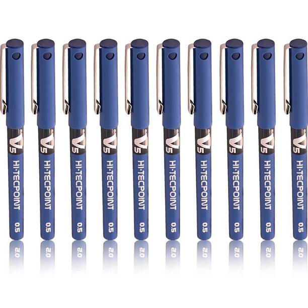 PILOT V5 (Blue- 10) Roller Ball Pen