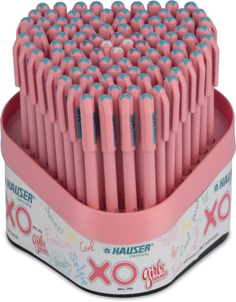 HAUSER Xo Girl Squad Ball Pen Pack of 100 Ball Pen