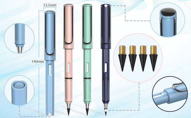 Kickzu Infinite Inkless Pencils with Replaceable Nib