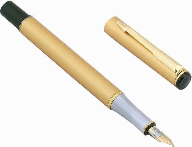 Krink Metal Pen F106 golden and black Combination Fountain Pen