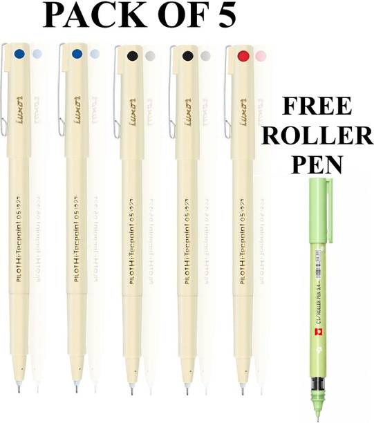 PILOT Hi-Tecpoint O5 0.5mm Extra Fine Point Roller Ball Pen FREE ROLLER PEN Roller Ball Pen