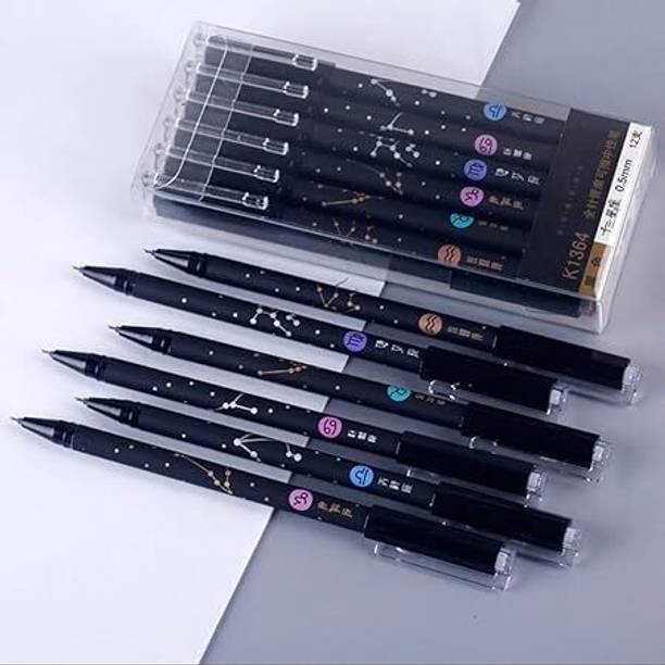 ALPHINE Erasable Pen with Magic Wipe Eraser Gel Pen