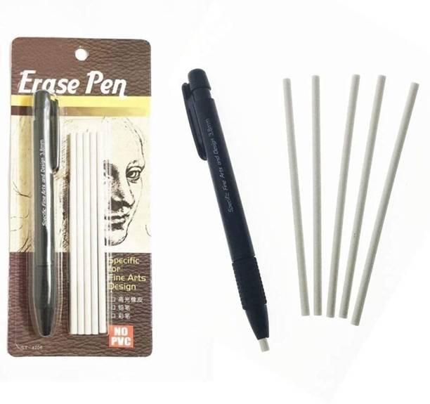 Arrolliant Eraser Refills for Fine Artwork Sketching Drawing Arts Graphics Designs Mechanical Pencil