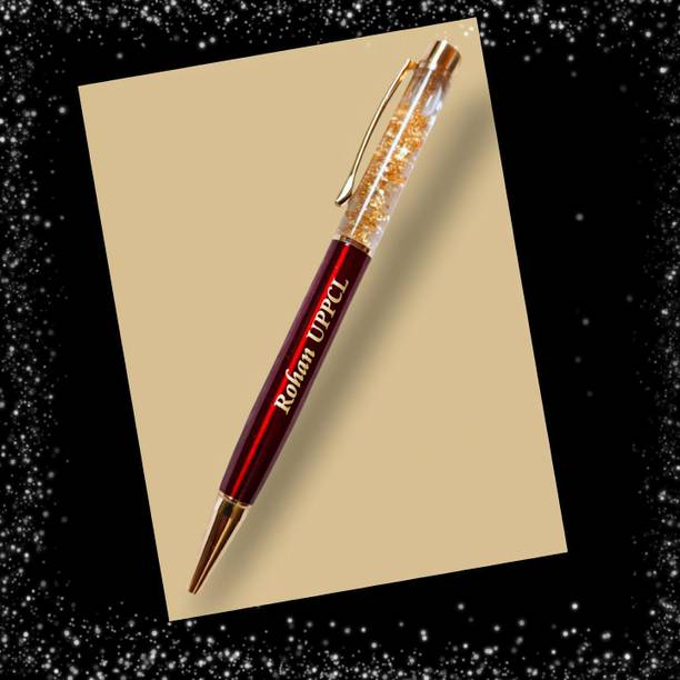 Mizi Craft Italian Red Zari Name Ball Pen Ball Pen