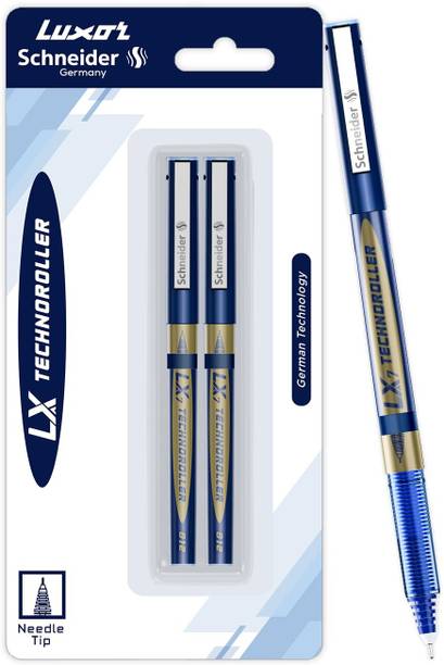 LUXOR Schneider LX7 Technoroller| 0.7 mm tip| German Technology| 100% Liquid Ink Roller Ball Pen