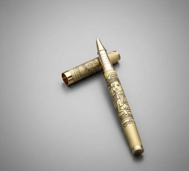 KP2 SWAMI SAMARTH PEN - Luxury Gold Metal Roller Ball Pen Ball Pen