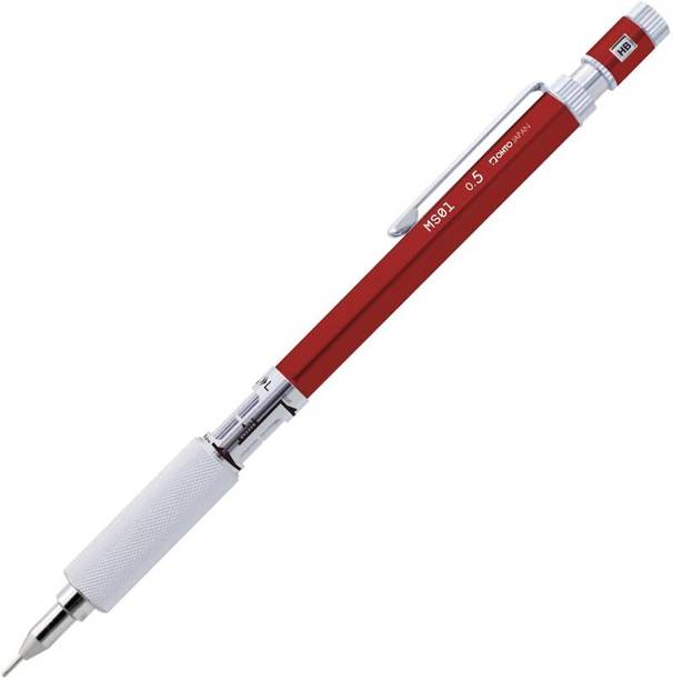 OHTO MS01 Red Mechanical Pencil 0.5m Drafting Pencil with Customizable Lead Length Mechanical Pencil
