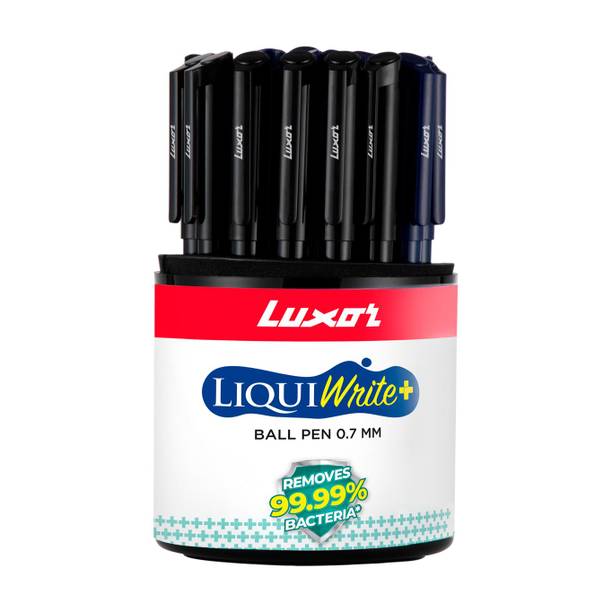 LUXOR Liquiwrite+ Antimicrobial Ball Pen