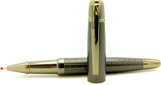 Maskey Heavy Metallic Silver Grenade body Corporate Luxury Unique Metal Roller Ball Ball Pen