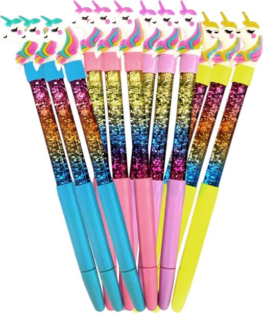 PW PENCILWALA Unicorn Pens Birthday Return Gifts for Kids/Best Birthday Return Gifts for Kids Gel Pen