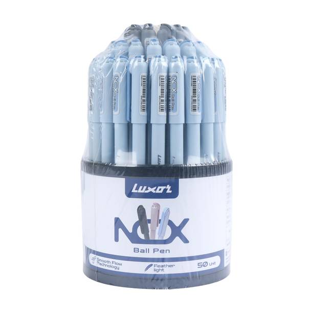 LUXOR NOX Assorted Ball Pens | 0.7 mm | Feather-Light | For Home, Office, and School | Ball Pen