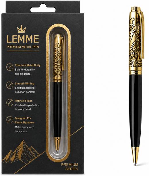 Lemme Goldwin Premium Metal Pen | Smooth Writing |Office, Business & Gifting Ball Pen