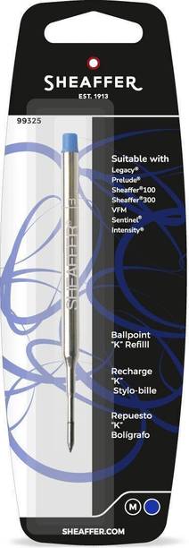 SHEAFFER K Style Ballpoint Blue (M) (Suitable VFM, Sentinel, SH100, SH300, Reminder) Refill