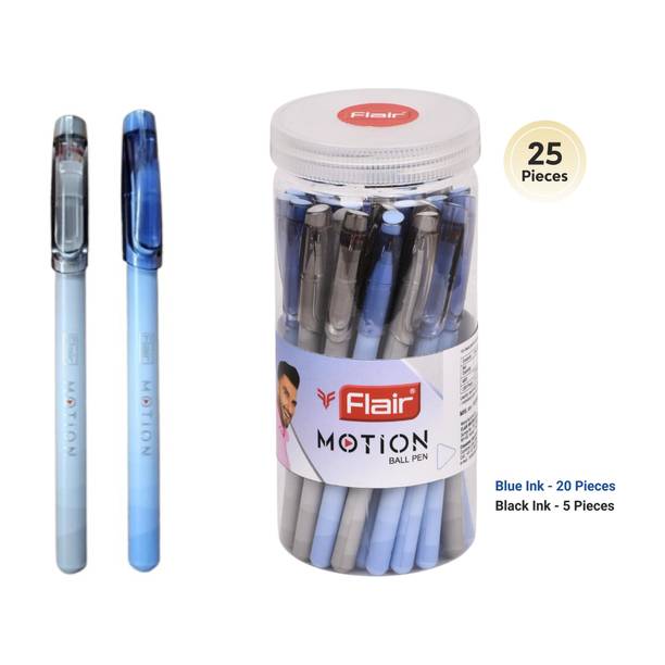 FLAIR Montion Ball Pen Pack of 25 Ball Pen