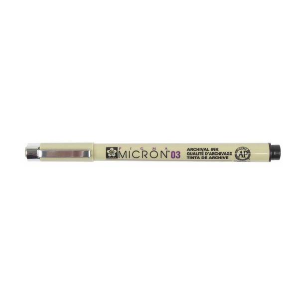 SAKURA Pigma Micron Black Open Stock 03 (0.35mm) Fineliner Pen