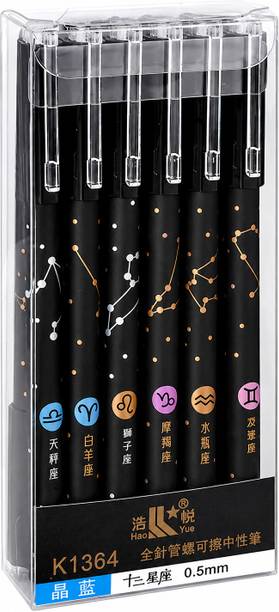 KIFFAYTI STORE Erasable Pen with Magic Wipe Eraser Gel Pen