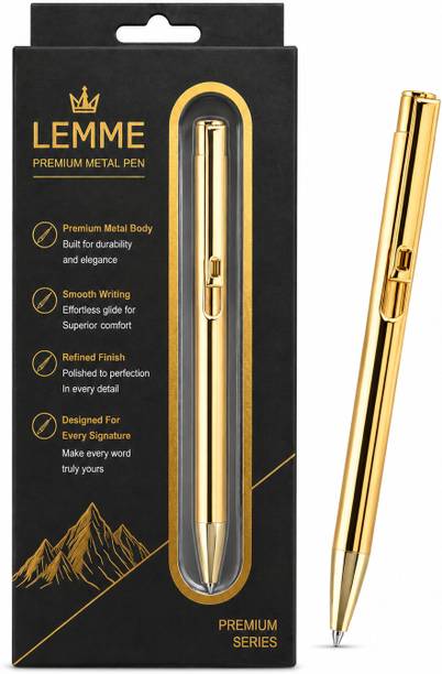 Lemme Hublit Premium Metal Pen | Smooth Writing |Office, Business & Gifting Ball Pen