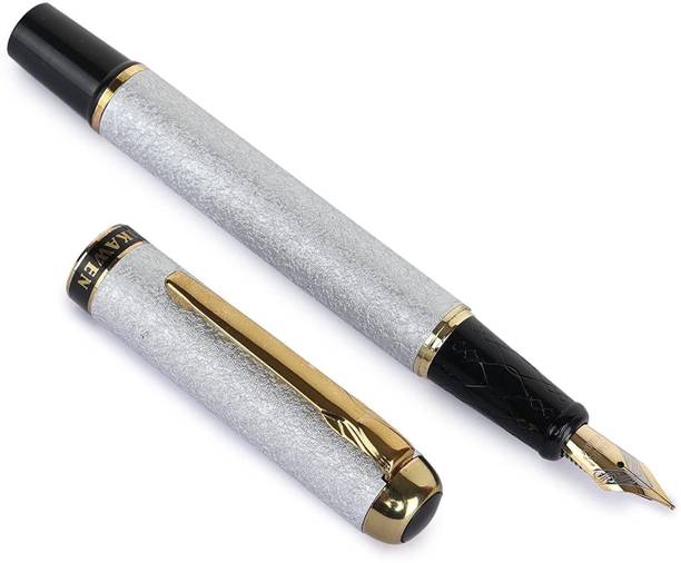 Krink Metal Pen F146 Silver and golden Combination Fountain Pen